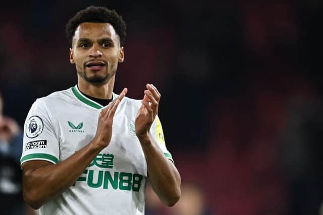 Newcastle United winger Jacob Murphy.