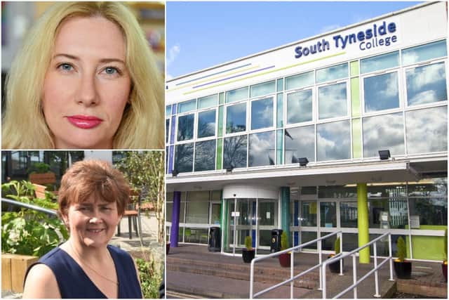 South Shields MP Emma Lewell-Buck and South Tyneside Council leader Councillor Tracey Dixon back the plans to seek funding to support the South Tyneside College move from the Government's Levelling Up funds.