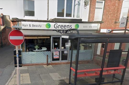 Greens Hair and Beauty in South Shields has a 4.7 rating from 28 reviews.