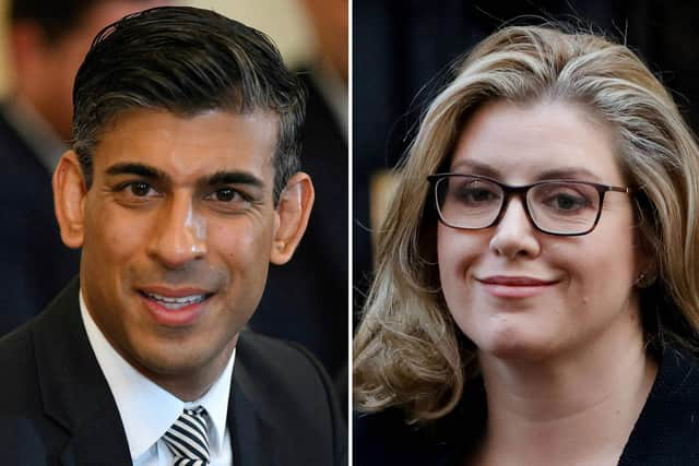 Penny Mordaunt and Rishi Sunak are both hoping to be the next Prime Minister 

Photograph: DANIEL LEAL via Getty Images