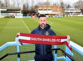 South Shields were defeated by Warrington Town in the play-off semi-final