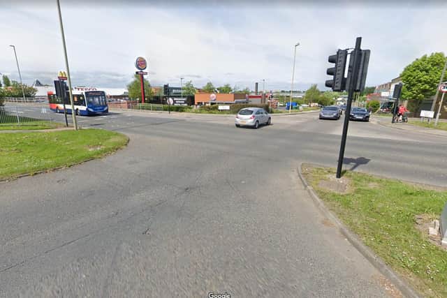 The upgrade works at the junction of the A194 Newcastle Road and Shaftesbury Avenue in Jarrow will take six weeks to complete. Image copyright Google Maps.