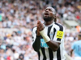 Allan Saint-Maximin was electrifying against Manchester City at St. James Park in August (Photo by Clive Brunskill/Getty Images)