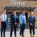 Castle Building Services new faces, from left,  Luke Smith, Philip Brownless, Richard Bradshaw, Ian Dunn, Rebecca Wooton and Jack Henderson.