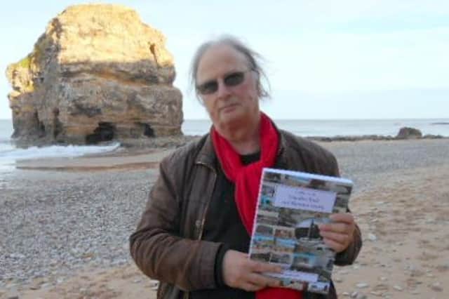 Bill Greenwell pictured at Marsden with his new book.