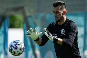 Martin Dubravka on Slovakia duty this summer.