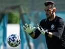 Martin Dubravka on Slovakia duty this summer.