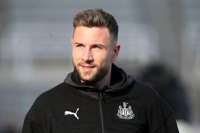Paul Dummett hasn't played a competitive first-team game since January.