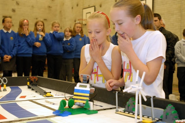 Pupils from Harton Junior School and St Wilfrid's RC College took part in the first Lego League at the Open Zone in 2007.