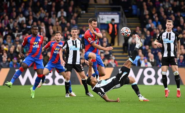 Callum Wilson's superb effort earned a point for Newcastle United (Photo by Justin Setterfield/Getty Images)