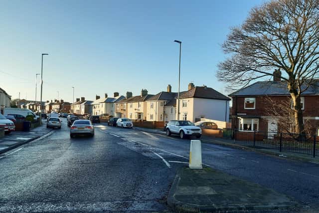 Emergency services were called to the scene yesterday evening
