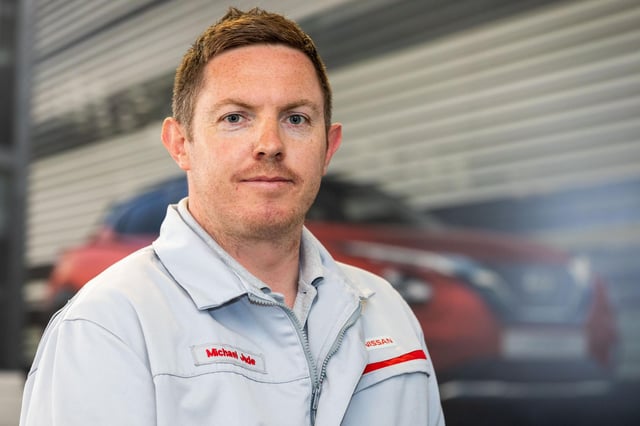 Michael Jude is the youngest ever director at Sunderland's Nissan plant