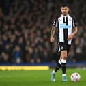 Newcastle player Bruno Guimaraes in action (Photo by Stu Forster/Getty Images)