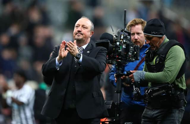 Rafael Benitez. (Photo by Clive Brunskill/Getty Images)