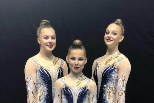 Olivia Parker, Lauren Conlin and Hannah Smith