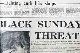 How the Gazette reported the power cuts in 1973.