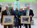 (front) Derrick Robson and Mark Charlton with fellow trustees (left to right) Daniel O’Mahoney, Mike Cuthbertson, Diana Pearce, Jeff Owen, Andrew Thurston