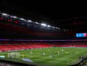 Wembley Stadium.