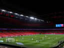 Wembley Stadium.