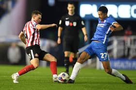 Jobe Bellingham in action for Birmingham City against Sunderland (Photo by Tony Marshall/Getty Images)