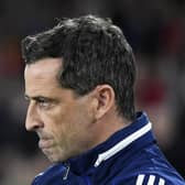 SHEFFIELD, ENGLAND - SEPTEMBER 25: Jack Ross, Manager of Sunderland AFC looks on prior to the Carabao Cup Third Round match between Sheffield United and Sunderland at Bramall Lane on September 25, 2019 in Sheffield, England. (Photo by George Wood/Getty Images)