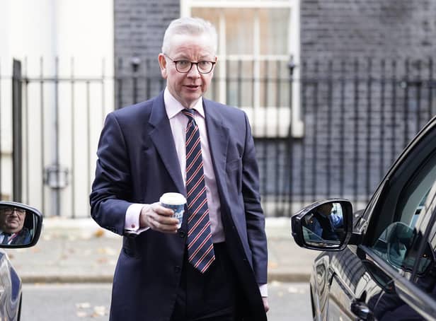 Minister for Levelling Up, Housing and Communities, Michael Gove. Picture: James Manning/PA Wire