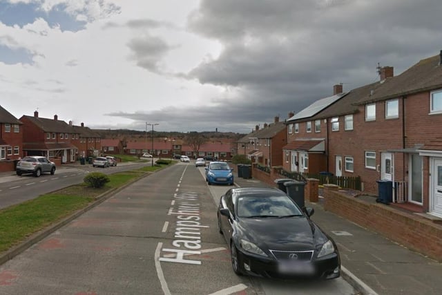 There were six reports of anti-social behavior and one of a public order offence on or near this location. Picture: Google Maps