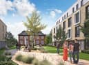 A CGI of how a revamped South Tyneside College could look under wider regeneration plans for the town.