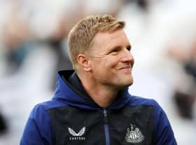 Newcastle United head coach Eddie Howe.
