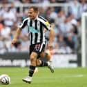 Ryan Fraser of Newcastle United during the Premier League match between Newcastle United and Nottingham Forest at St. James Park on August 06, 2022 in Newcastle upon Tyne, England. (Photo by Jan Kruger/Getty Images)