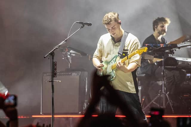 Sam Fender put on a blistering set. Photo by Josh Bewick.