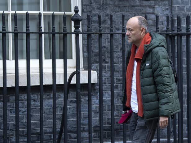 Senior aide to the Prime Minister Dominic Cummings in Downing Street, London. Photo by PA.