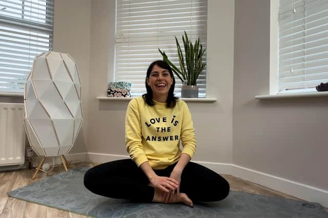 Yoga teacher Laura Bicker has some advice for new starters