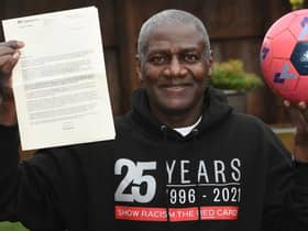 Former footballer and anti-racism campaigner Gary Bennett awarded an MBE in the Queens Awards.
