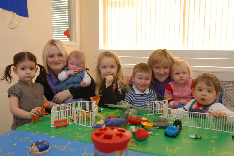 A good Ofsted report was cause for happy times at Hebburn Creche 14 years ago. Does this bring back great memories?