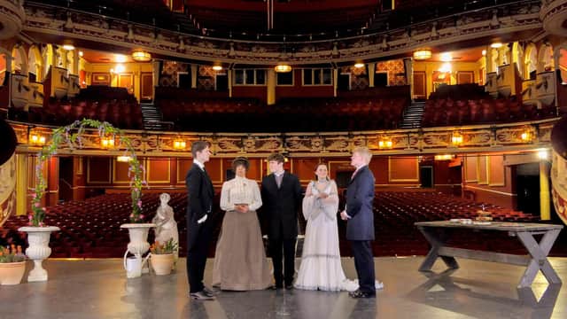 A new twist on Oscar Wilde’s The Importance of Being Earnest was performed at Sunderland Empire for a performance which will be screened