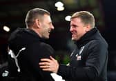 Is this the Newcastle United side Graeme Jones will select on Saturday amid speculation linking Eddie Howe to the vacant job at St James's Park? (Photo by Dan Mullan/Getty Images)