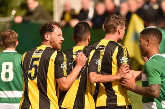 Hebburn Town FC will take on Consett AFC in the FA Vase final at Wembley on May 3.