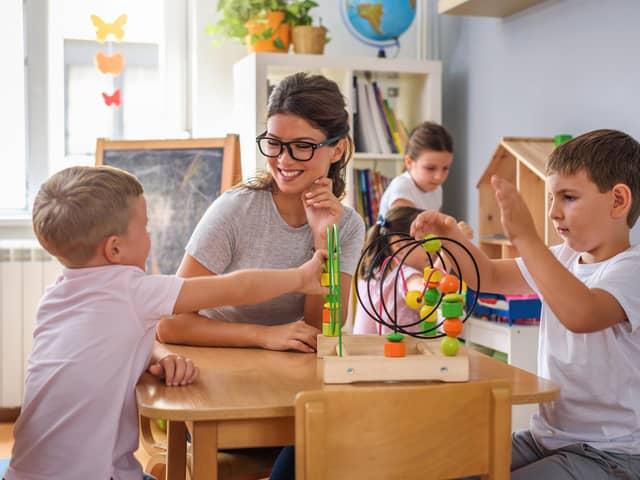 ​There will be significant investment in services such as speech and language therapy, as well as more specialist places within mainstream schools so children can receive support closer to home. Photo posed by models