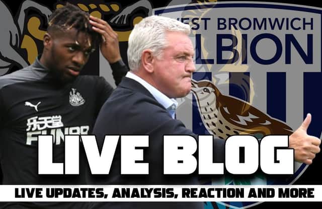 Newcastle United host West Brom this afternoon in the Premier League.