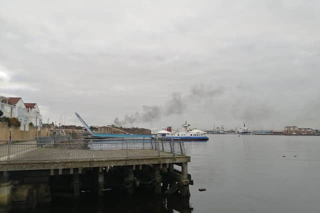 Crews were called to two car fires in Mitre Place, South Shields. Smoke could be seen along the riverside.