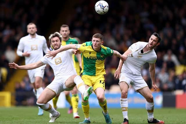 Newcastle United starlet Elliot Anderson in action for Bristol Rovers (Photo by Naomi Baker/Getty Images)