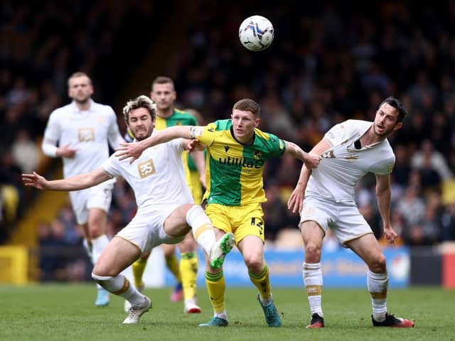Newcastle United starlet Elliot Anderson in action for Bristol Rovers (Photo by Naomi Baker/Getty Images)
