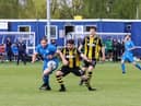 Hebburn Town players in action. Picture credit Andrew Machin.