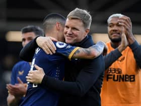 Newcastle United head coach Eddie Howe.