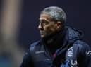 PRESTON, ENGLAND - JANUARY 02:  Chris Hughton the manager of Nottingham Forest looks on after the Sky Bet Championship match between Preston North End and Nottingham Forest at Deepdale on January 02, 2021 in Preston, England.  (Photo by Alex Livesey/Getty Images)