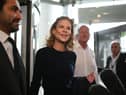 Newcastle United co-owners Amanda Staveley and Mehrdad Ghodoussi.