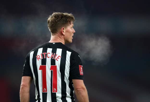 Newcastle United winger Matt Ritchie. (Photo by Julian Finney/Getty Images)