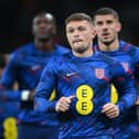 Kieran Trippier of England warms up prior to the UEFA Nations League League A Group 3 match between England and Germany at Wembley Stadium on September 26, 2022 in London, England. (Photo by Shaun Botterill/Getty Images)