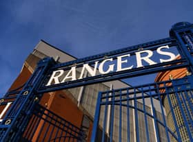 A general view outside the stadium prior to the UEFA Champions League group A match between Rangers FC and SSC Napoli at Ibrox Stadium on September 14, 2022 in Glasgow, Scotland. (Photo by Stu Forster/Getty Images)